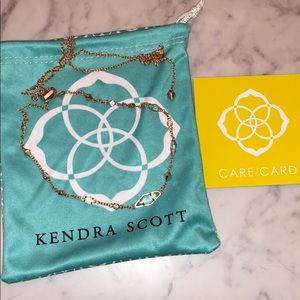 Kendra Scott Rose Gold Adjustable Necklace/choker